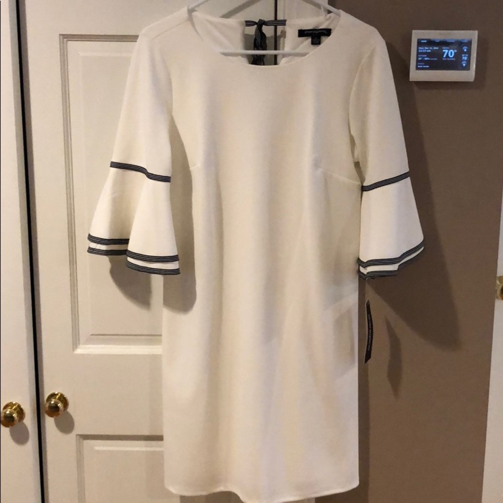 White long sleeve dress